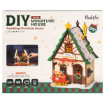 ROLIFE Puidust konstruktor Twinkling Christmas House, DS036