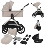 LIONELO universaalne k&auml;ru LAYLA 3in1, Beige sand, LO-LAYLA 3IN1