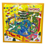 IWAKO Kustutuskummide-pusle komplekt Advendikalender, ER-ADV008