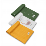 LIONELO m&auml;hkimistekk, 3 tk., Dino, LO-BAMBOO SET