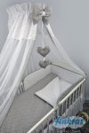 ANKRAS voodikomplekt 3 osaline Constellation Grey 135x100, 60x40cm, 360cm