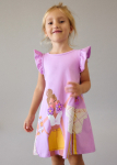 MAYORAL varrukateta kleit, lilac, 3.934-86, 92&nbsp; cm