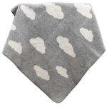 LORITA tekk 75x100cm Grey/White 1674