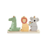 FISHER PRICE puidust virnastatavad loomad, HXV04