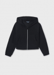 MAYORAL kapuutsiga kampsun, black, 6408-87, 157 cm