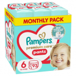 PAMPERS p&uuml;ksm&auml;hkmed Premium Care, 6 suurus 13-19kg, 93 tk, 81772334