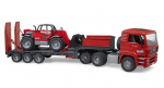 BRUDER 1:16 MAN TGA madallaadur veoauto teleskooplaaduriga MLT 633, 02774