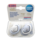 CANPOL BABIES silikoonist s&uuml;mmeetriline lutt ROYAL BABY, 6-18k, 2 tk, 22/651_blu