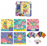 SYCOMORE loominguline komplekt mosaiigid kleebistega Circus, CRE7059