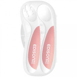 EDISONMAMA s&ouml;&ouml;giriistade komplekt, 9 kuud PEACH, KJ276