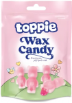 TOPPIE vedelikuga kommid WAX CANDY, Maasikas, 40 g, AMER1646