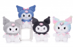 HELLO KITTY Kuromi pehme m&auml;nguasi, 24 cm, assort., 3277D