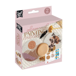 CRAFT ID loovkomplekt Diamond Painting Coaster, &uuml;mmargune kuju, CR2071/GE