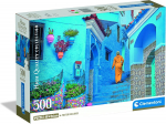 CLEMENTONI pusle Blue Street Of Chefchaouen Compact, 500 tk., 35621
