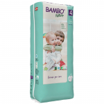 Bambo m&auml;hkmed Nature, suurus 4, 7-14 kg, Tall  48 tk