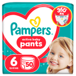 PAMPERS p&uuml;ksm&auml;hkmed Pants, 6 suurus, 13-19kg, 50 tk., 80894801