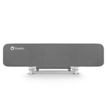 LIONELO kaitsev tara voodile LORA XL, Grey stone, LO-LORA XL