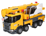 BRUDER 1:16 kraana scania kollane, 03571