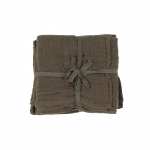 MARKLAND musliin m&auml;hkimistekk PURE MUSLIN, 3 tk., Olive, 18-40MPO