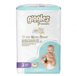 GIGGLES m&auml;hkmed Premium Twin Midi, 3 suurus, 4-9 kg, 34 tk