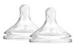 DR.BROWNS II tase silikoon lutt 3-6k 2 tk WN2201-INTL