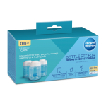 CANPOL BABIES pudelikomplekt rinnapiima s&auml;ilitamiseks 3x120ml, 0M+, 35/235