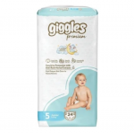 GIGGLES m&auml;hkmed Premium Twin Junior, 5 suurus, 11-25 kg, 24 tk