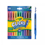 CRAYOLA viltpliiatsid Clicks Retractable, 10 tk, 58-8379