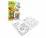 CRAYOLA MINIKIDS loovuskomplekt Colour & Shape Activity Book With 8 Crayons, 25-2727G