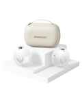 MOMCOZY kahekordne kantav rinnapump M5, valge