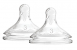 DR.BROWNS III tase silikoon lutt 6-9k 2 tk WN3201-INTL