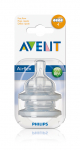 PHILIPS AVENT 8418 Toitmislutt Anti Colic, 6k+, 4 ava, kiire vooga, 2tk SCY764/02