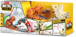 METAL MACHINES raja ja 2 auto m&auml;ngukomplekt Smash & Crash, 1. seeria, assortii., 67132