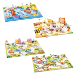 DJECO loovuskomplekt Lift-up Stickers &ndash; S&otilde;idukid, DJ00043