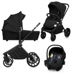 LIONELO universaalne k&auml;ru MIKA PLUS 3in1, Black onyx