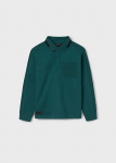 MAYORAL pikkade varrukatega polo s&auml;rk 7D, rohelised, 7.105-85, 167 cm