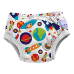 BAMBINO MIO korduvkasutatavad m&auml;hkmed potitreeninguks 3-4 a., outer space, TP3-4OS