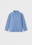 MAYORAL pikkade varrukatega polo s&auml;rk 5A, sinined, 4.101-33, 134 cm