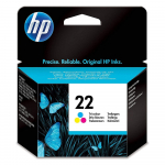 HP 22 C9352AE CMY tindikassett