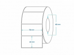 EPSON C33S045542 k&otilde;rgl&auml;ikega etiketirull 76mm x 51mm &ndash; 630 etiketid Dore analoog