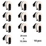 Brother DK-22211 DK22211 29mm x 15240mm termopaberist etiketid, tootja Dore, 10 t&uuml;kki