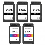 Canon (X3) PG-545XL (X2) CL-546XL BK/C/M/Y tindikassett Dore analoog komplekt 5 tk