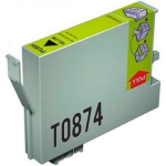 Epson T0874 C13T08744010 Y tindikassett G&G analoog