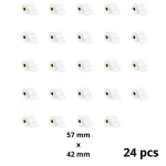 Zebra 67mm x 42mm termopaberist etiketid 25 mm s&uuml;damikuga, tootja Dore, 24 tk
