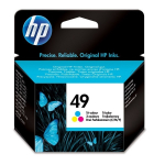 HP 49 51649AE CMY tindikassett