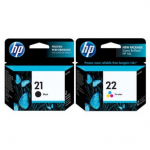HP 21 C9351AE + HP 22 C9352AE BK/CMY tindikassett komplekt 2 tk