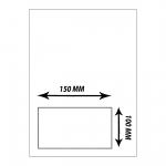 Sildid suurus 100 mm x 150 mm PostNL