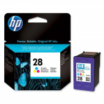 HP 28 C8728AE ABE CMY tindikassett