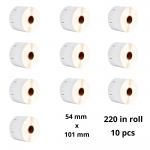Dymo 99014 S0722430 etiketi rull Dore analoog komplekt 10 t&uuml;kki