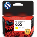 HP 655 CZ112AE Y tindikassett